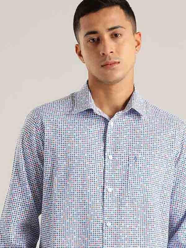 Indian Terrain Men All Over Print Multicolor Shirt